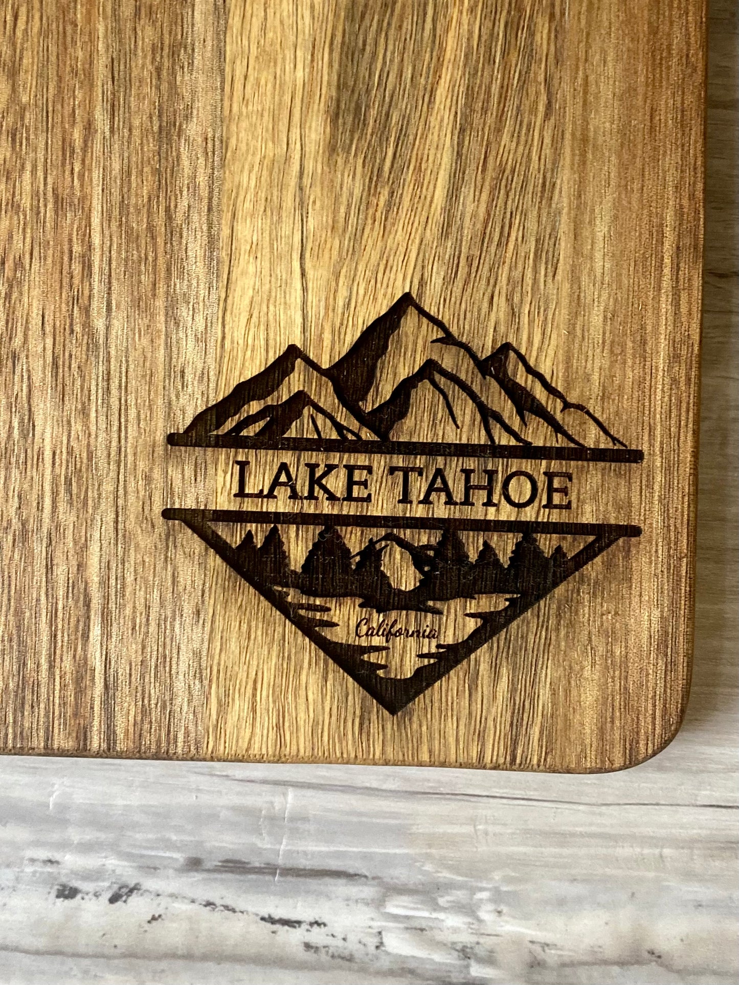 Lake Tahoe - Medium Cutting Board - Diamond Crest