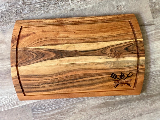 Dads Cutting Board - 12"x20"x1"