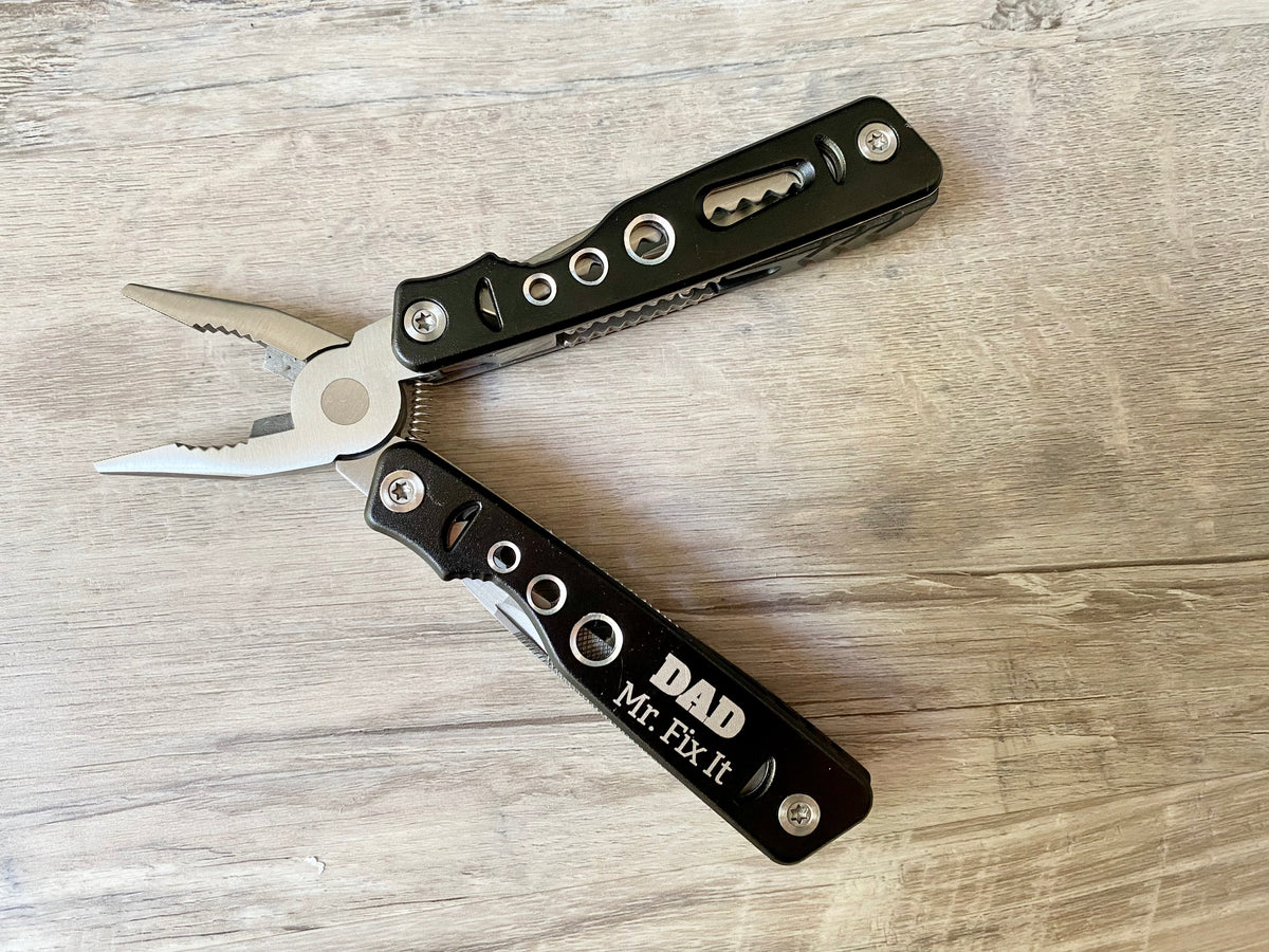 Custom Multitool Personalized Multi Tool - Large - Anodized Aluminum – Pat's Rustic ...