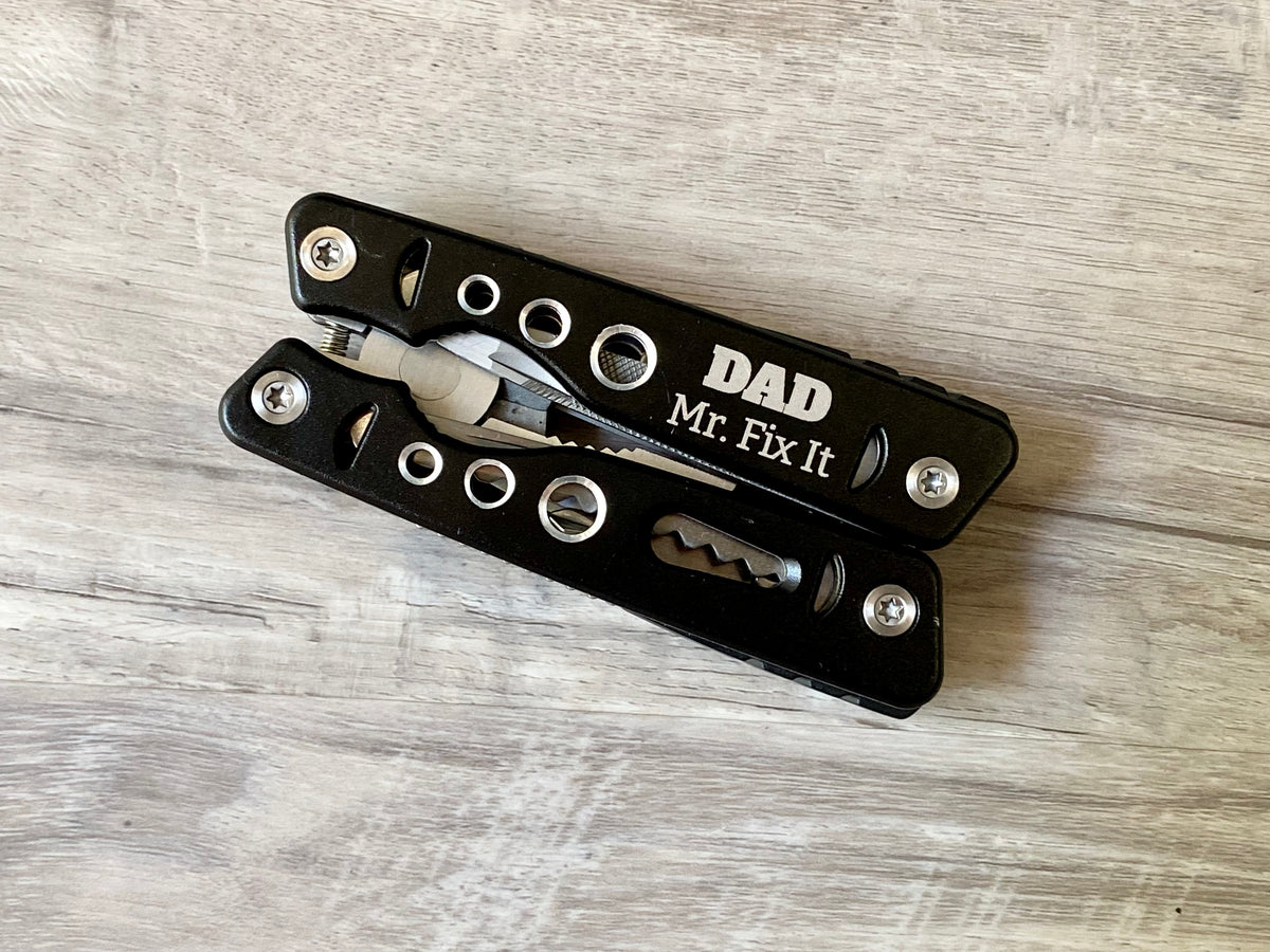 Custom Multitool Personalized Multi Tool - Large - Anodized Aluminum – Pat's Rustic ...