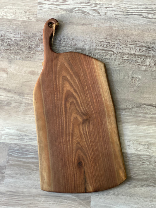 LARGE Charcuterie Board - Black Walnut 25" x 11.5"