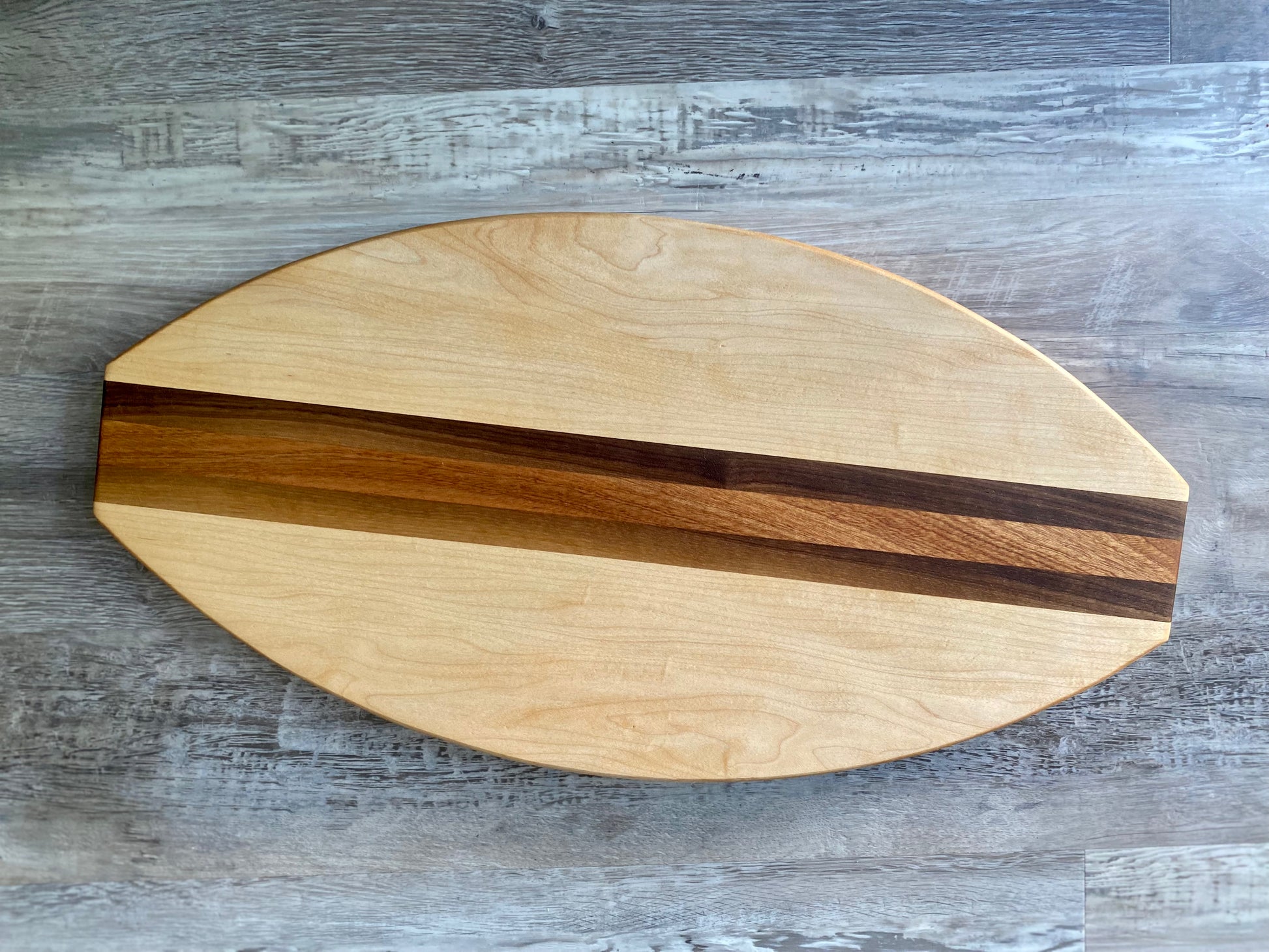LARGE Charcuterie Board - Surf Board – Pat's Rustic Woodworks