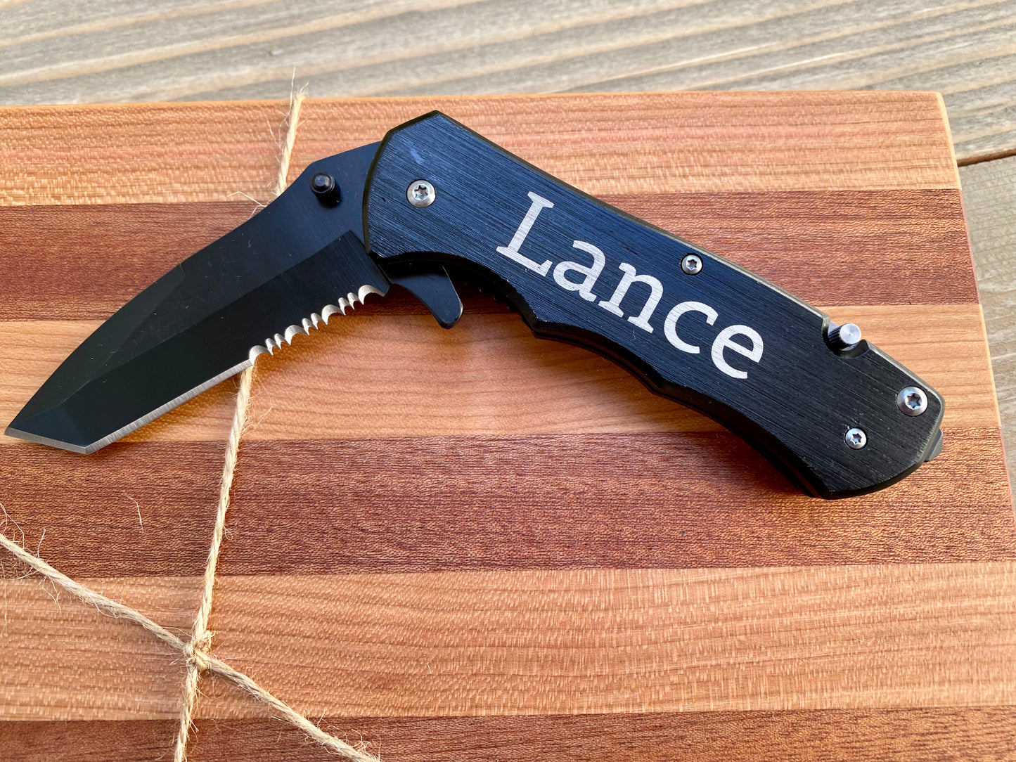 Personalized Folding Pocket Knife