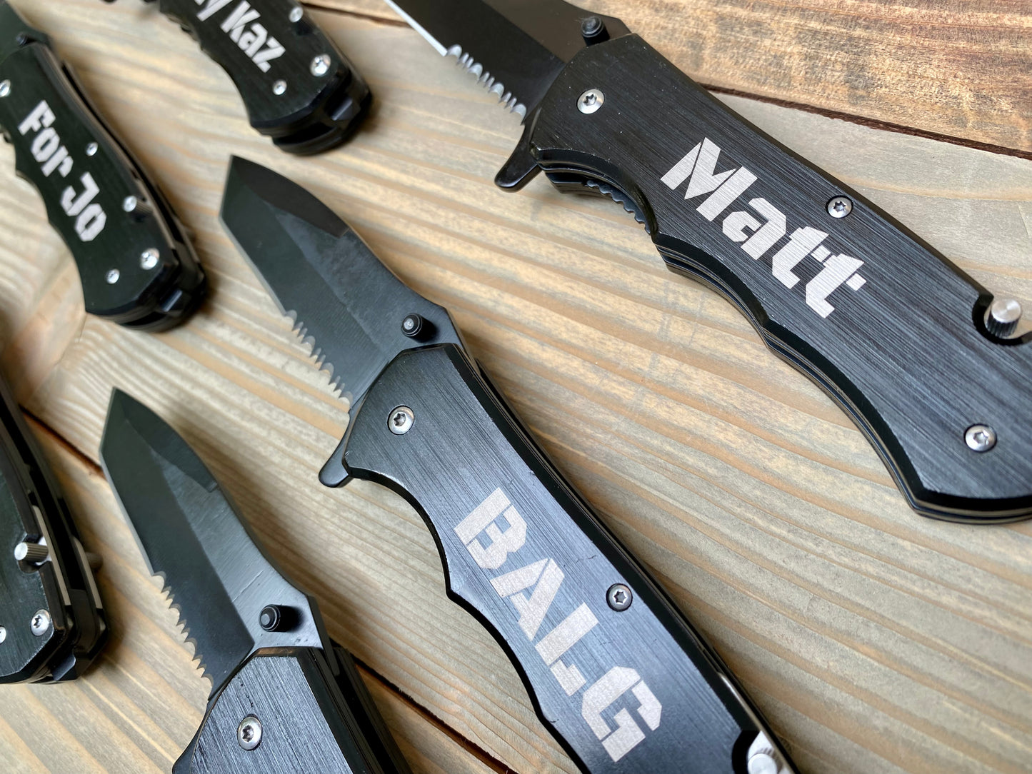 Personalized Folding Pocket Knife