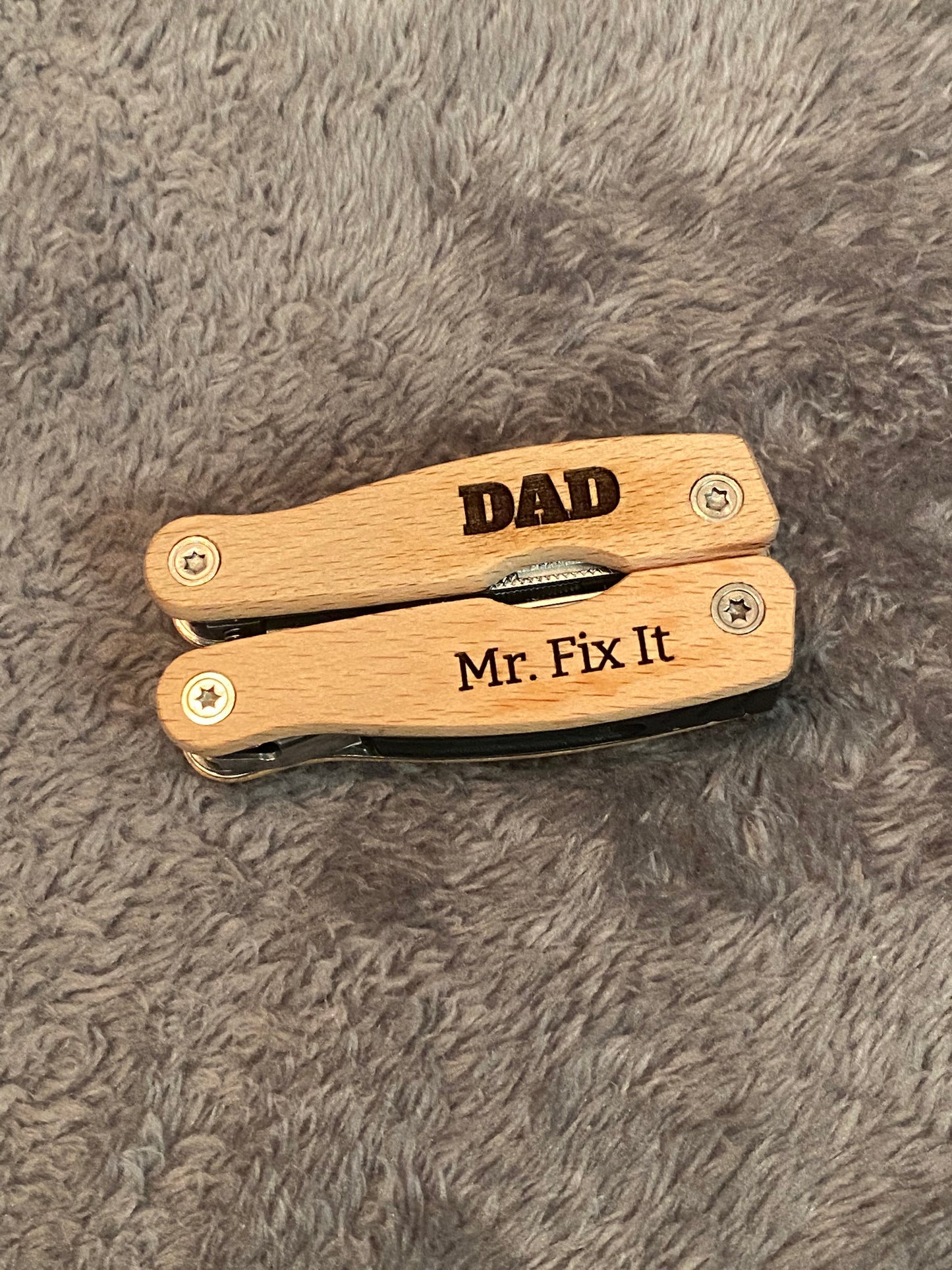 Personalized Multi-Tool - Beech Wood