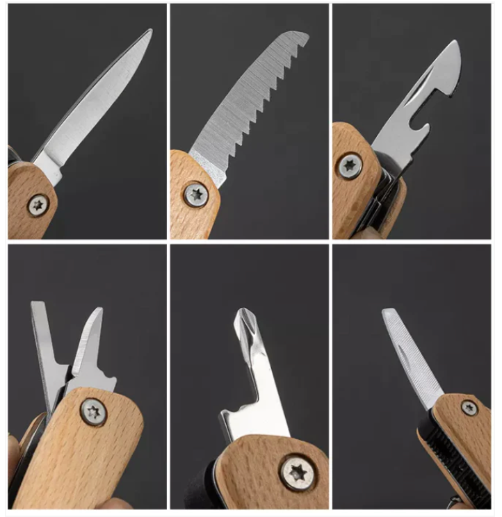 Personalized Multi-Tool - Beech Wood